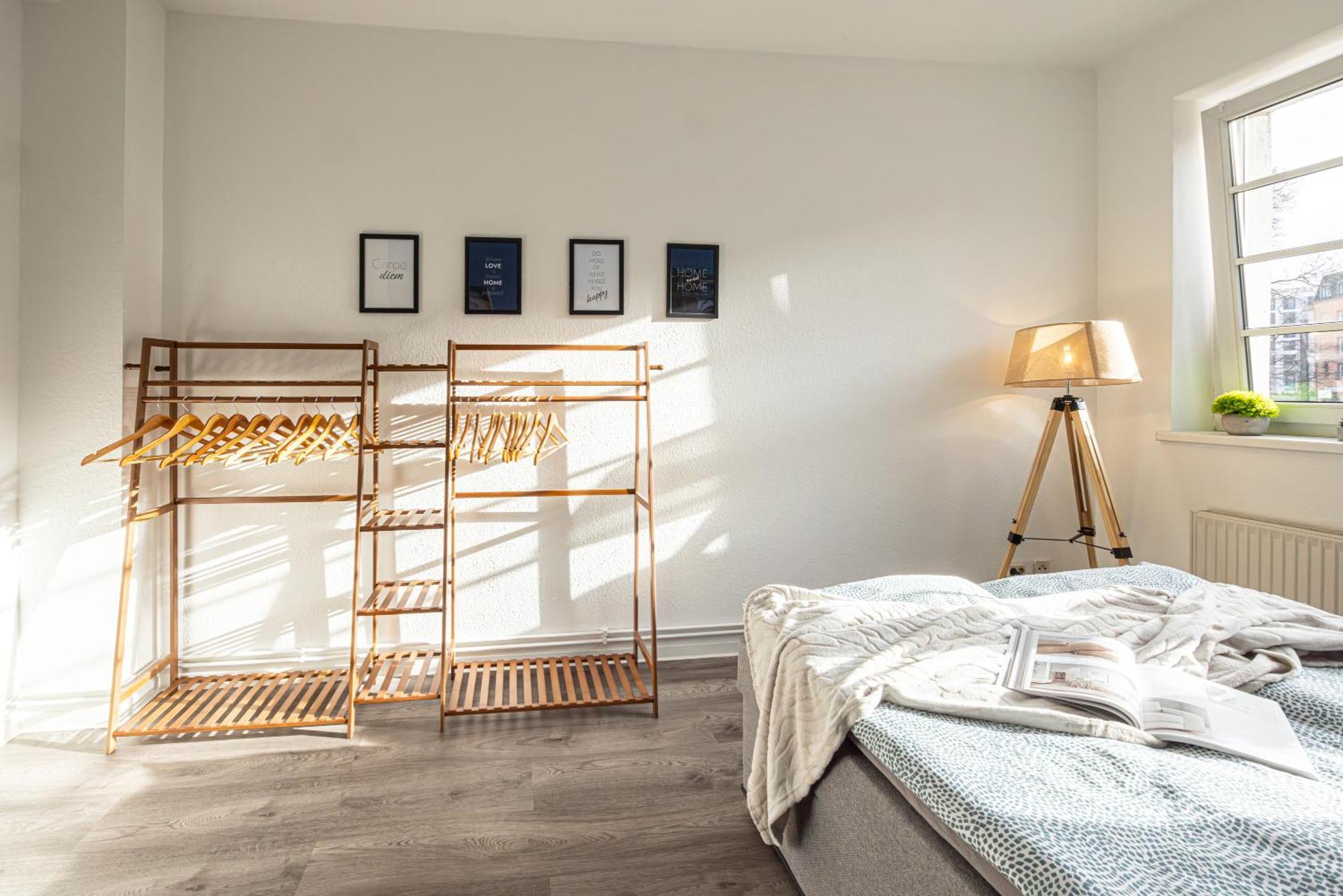 Luxus City Apartment Sauna Balkon Kueche Zentral Rostock Exteriör bild