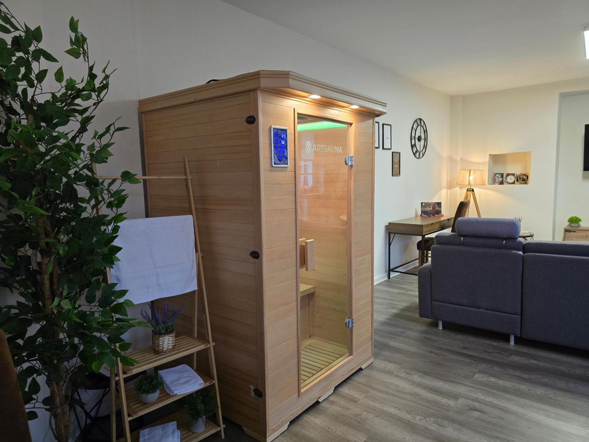 Luxus City Apartment Sauna Balkon Kueche Zentral Rostock Exteriör bild